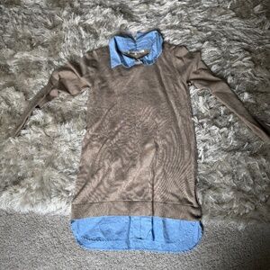 English factory shirt dress- size M